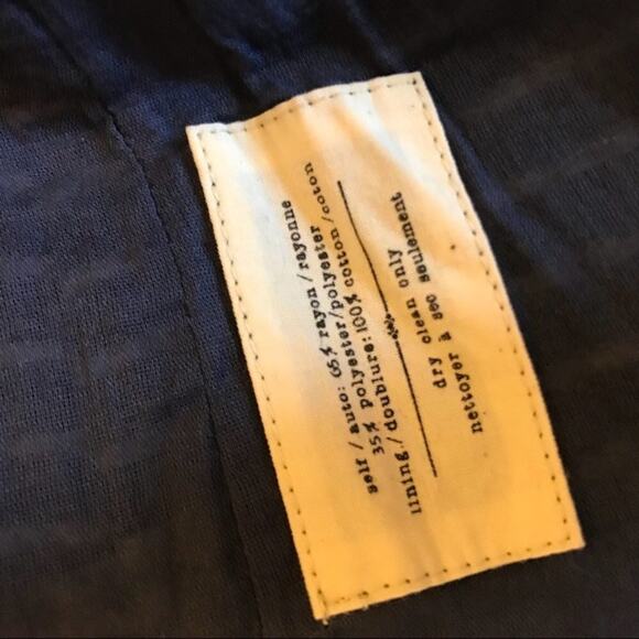 Anthropologie Cartonnier En Route Blazer Button Women's Size Sm Nautical Striped - Picture 7 of 8